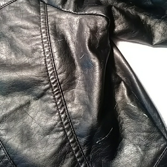 Jou Jou Pleather Jacket - Picture 5 of 8